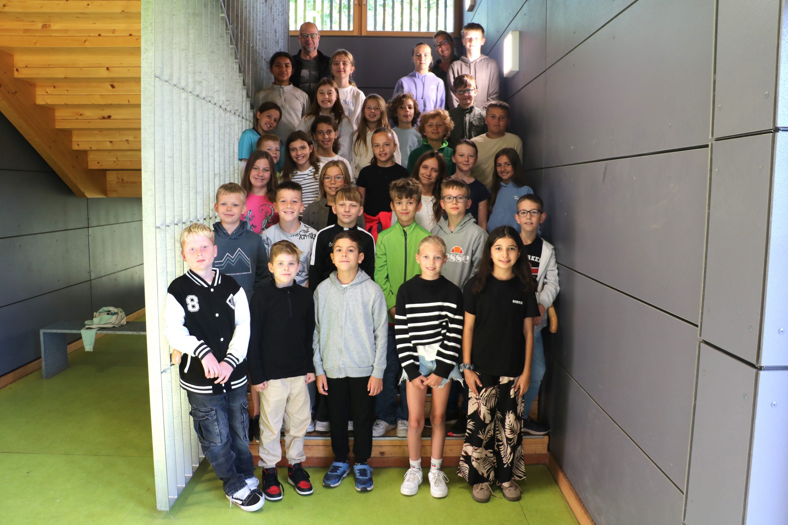 Das sind unsere neuen fünften Klassen!