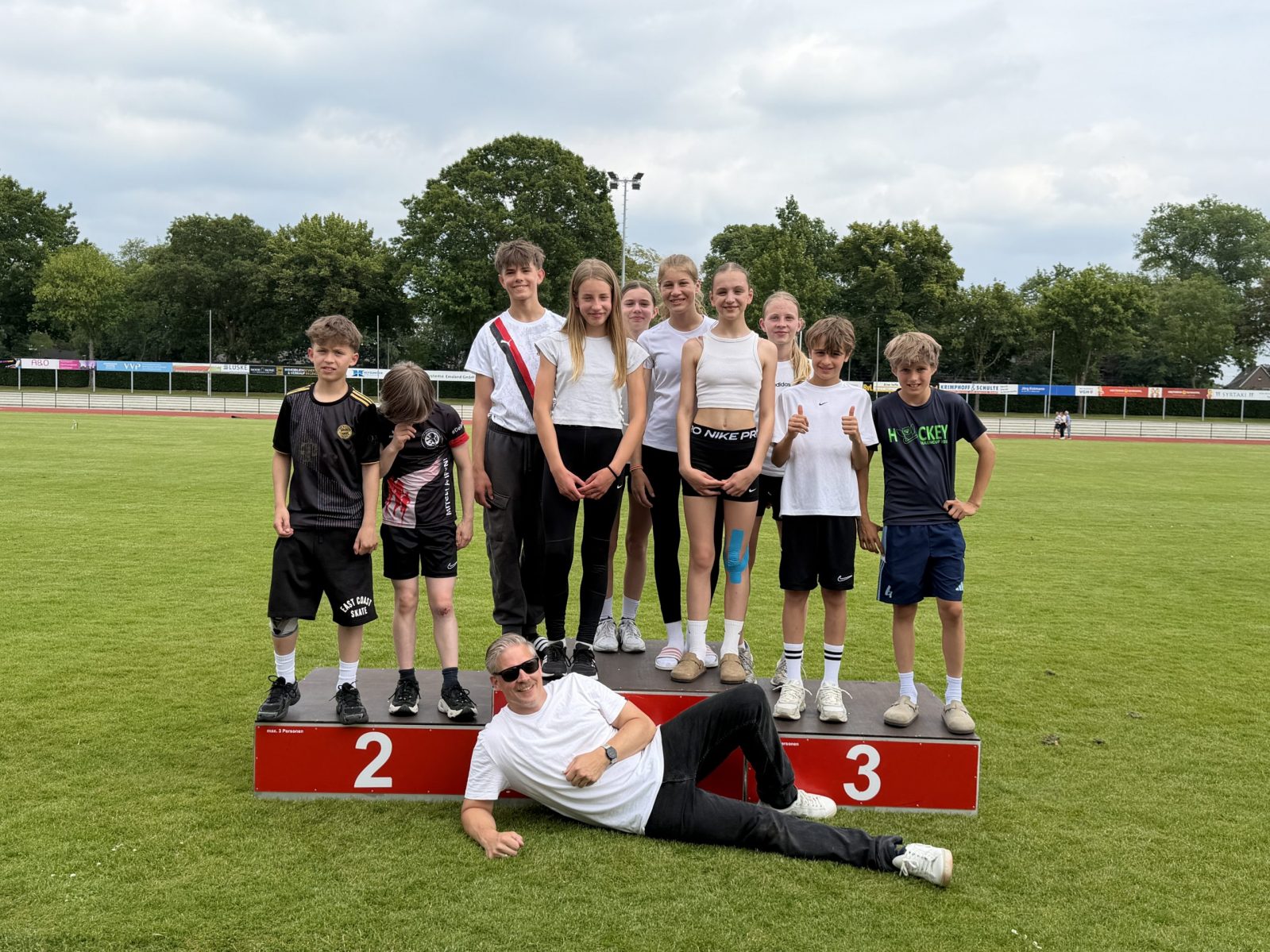 NO gewinnt das Landesfinale der Leichtathletik